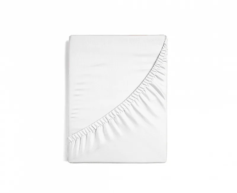 Prostěradlo Bílé JERSEY STANDARD