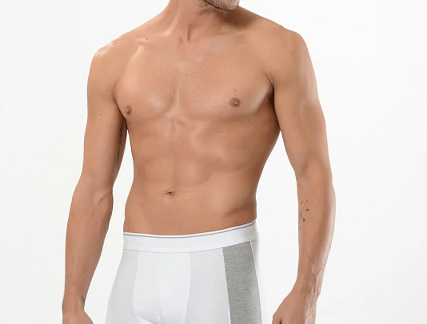 Boxerky Theo bílé