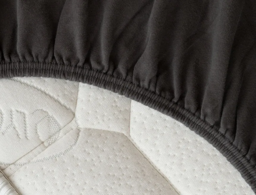 Prostěradlo Antracitové INTERLOCK