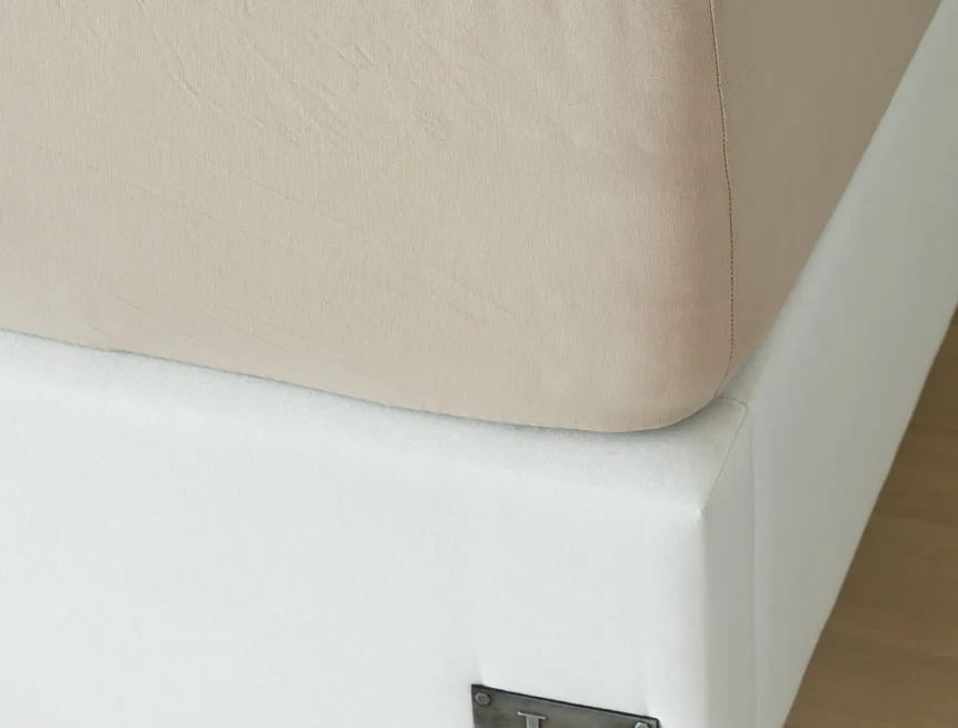 Prostěradlo Světle hnědé ELASTAN PREMIUM