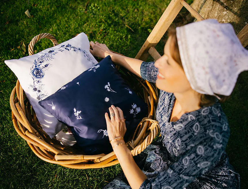 Povlečení ZUZANA OSAKO - Indigo