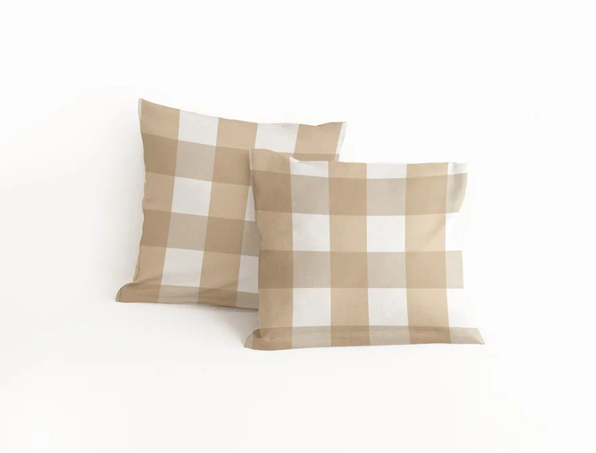 Povlak Quadro Beige Linen