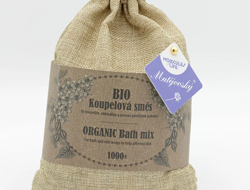 BIO Koupelová směs z pohanky a ovsa 1000g