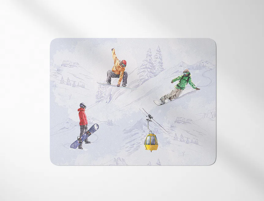 Prostírání Snowboard
