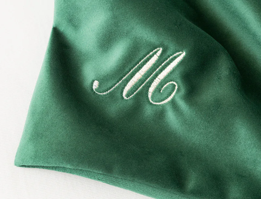 Povlak Velvet Emerald