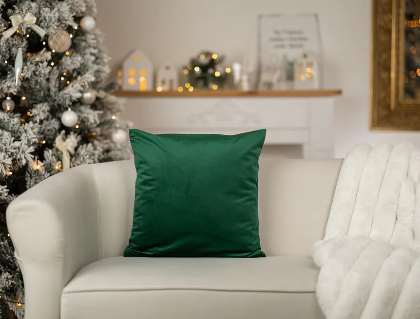 Povlak Velvet Emerald