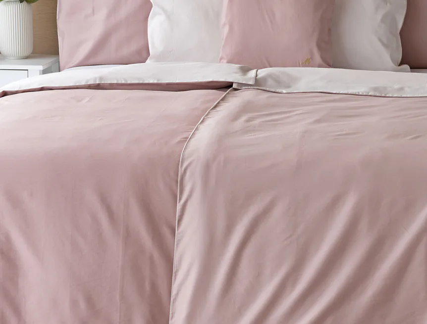 Povlečení Bavlněný satén PREMIUM - Rose