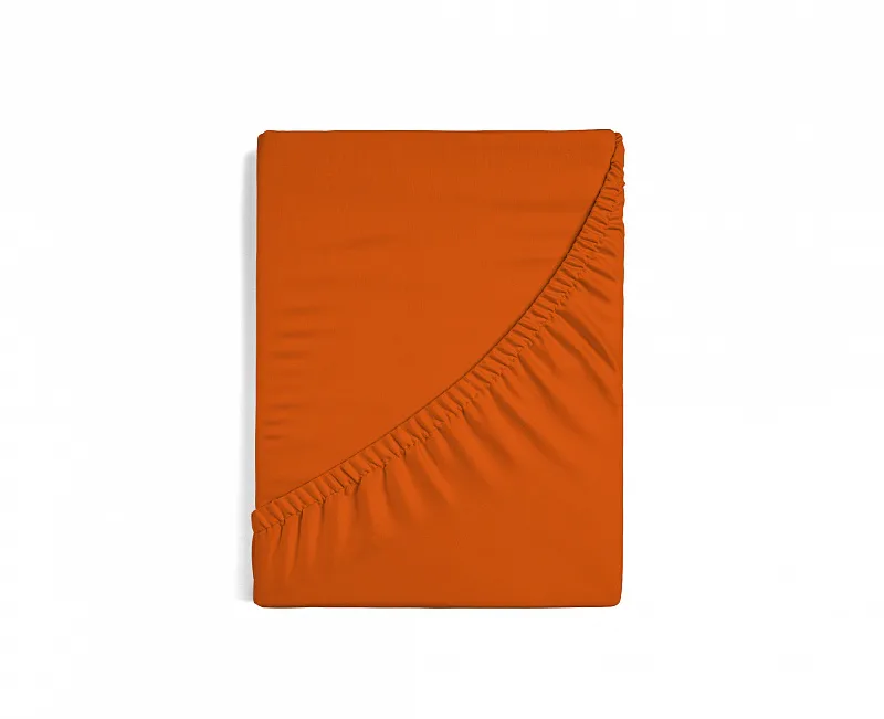 Prostěradlo Oranžové JERSEY STANDARD