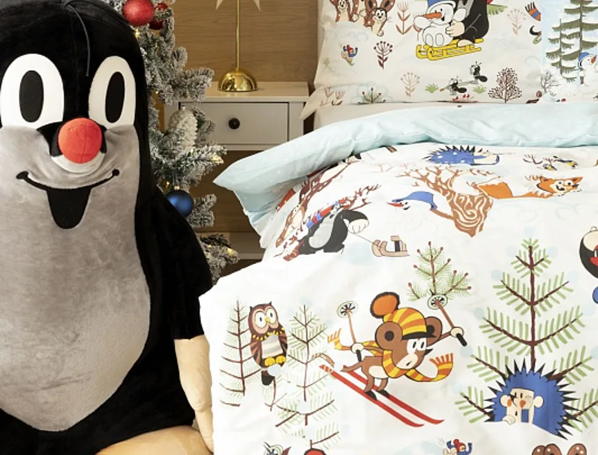 Povlečení Krtek a zima