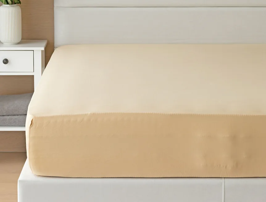 Prostěradlo Pískové ELASTAN PREMIUM