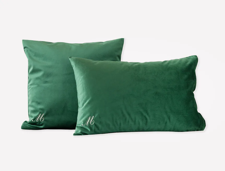 Povlak Velvet Emerald