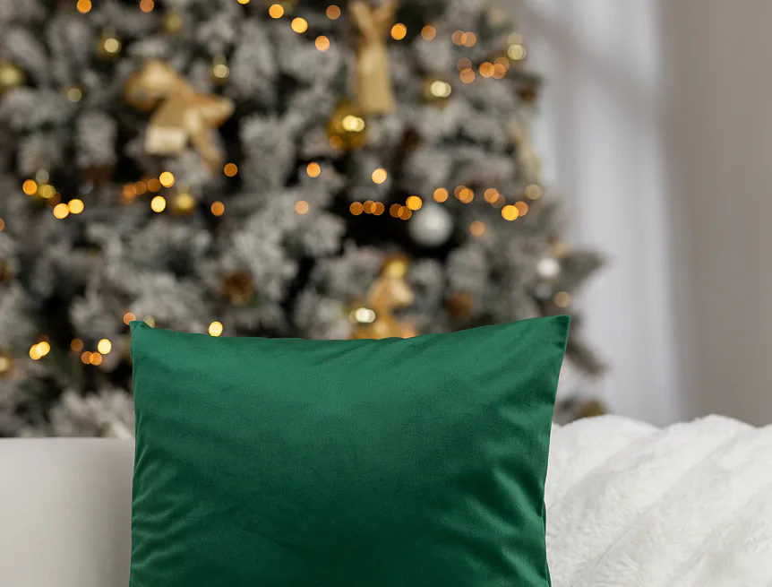 Povlak Velvet Emerald