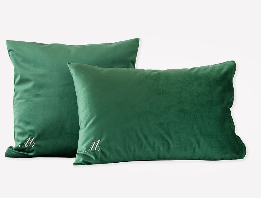 Povlak Velvet Emerald