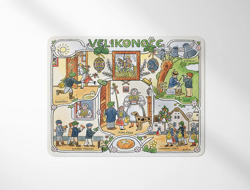 Prostírání Velikonoce