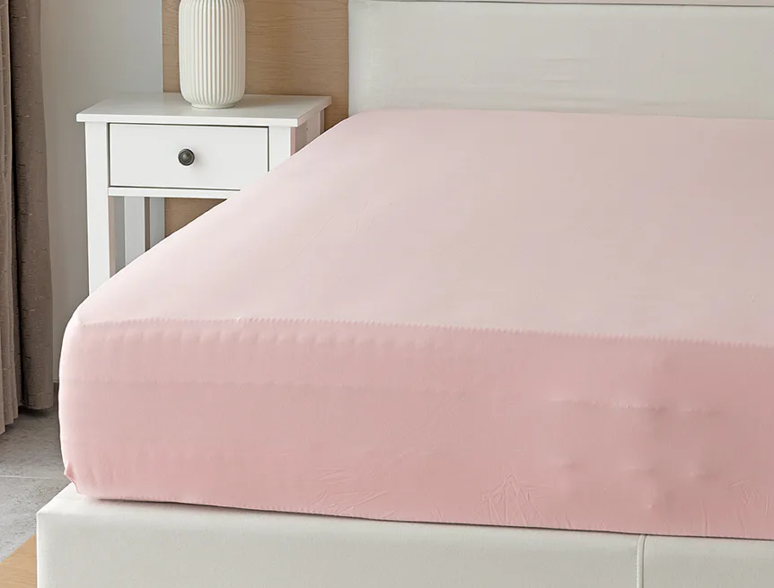Prostěradlo Pudrové ELASTAN PREMIUM