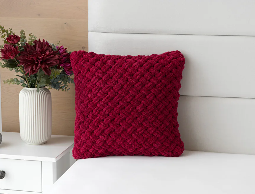 Povlak Knittingly bordó