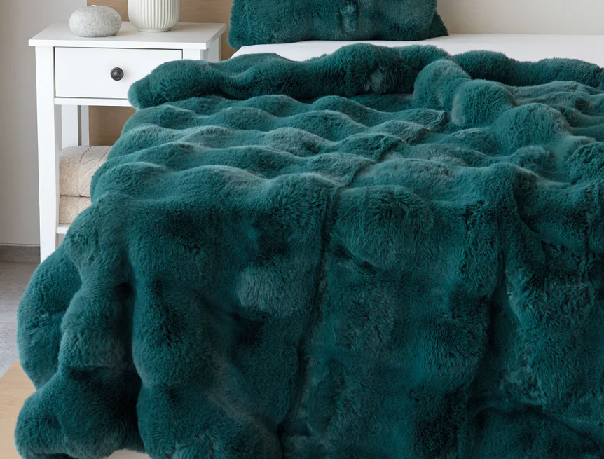 Povlak Bouncy smaragdový