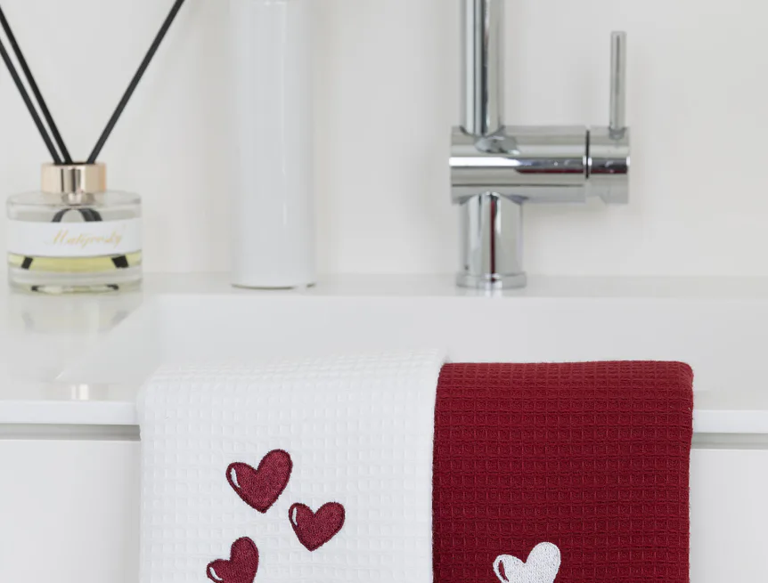 Kuchyňské utěrky Hearts